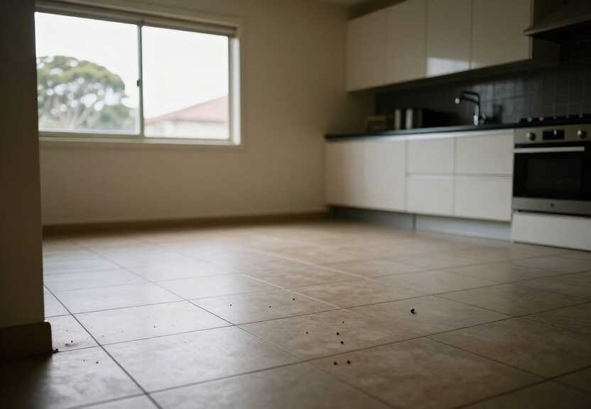 Cockroach-free kitchen in Loftus after treatment